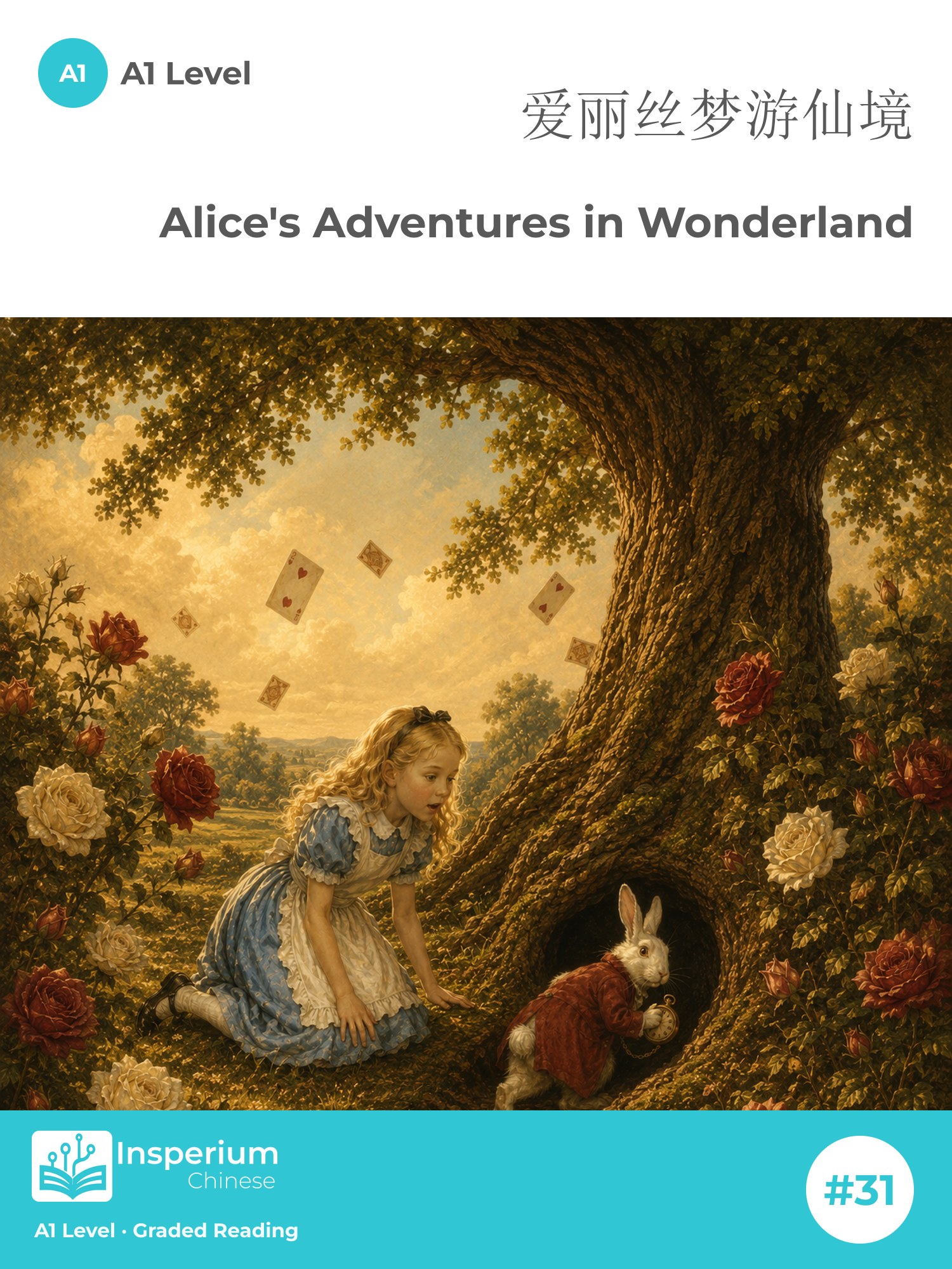 Alice's Adventures in Wonderland — A1 cover