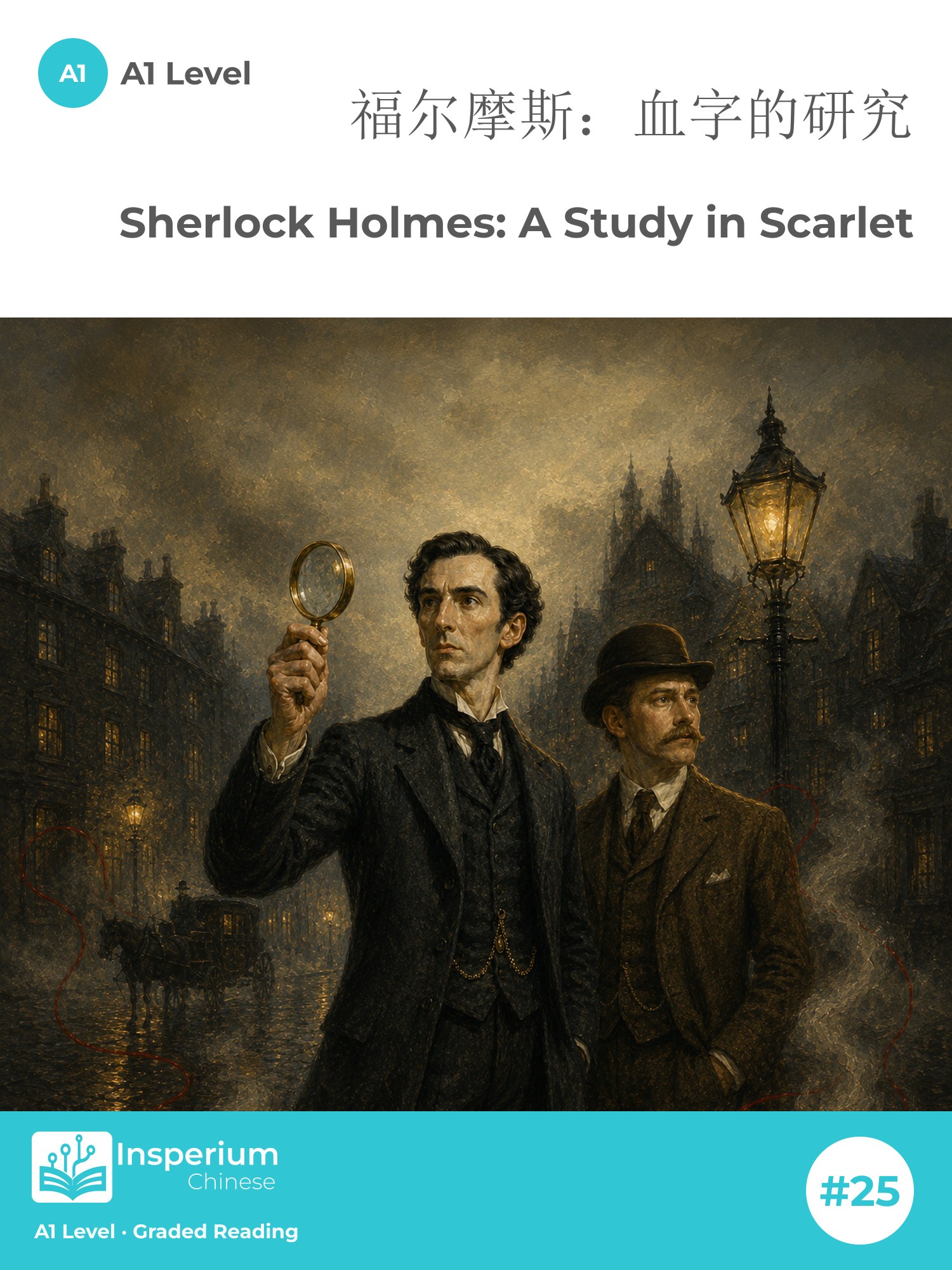 Sherlock Holmes: A Study in Scarlet — A1 cover